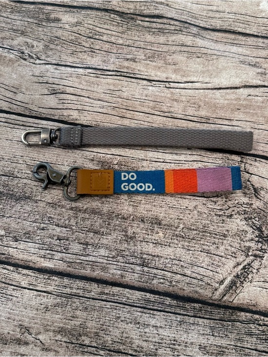cotopaxi Accessories - Lot of 2 Keychains: Cotopaxi Do Good Multicolor and Unbranded Grey
